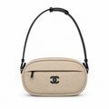 Chanel CC Quilted Top Handle Bag | Detachable Chain & Gold — 32cm