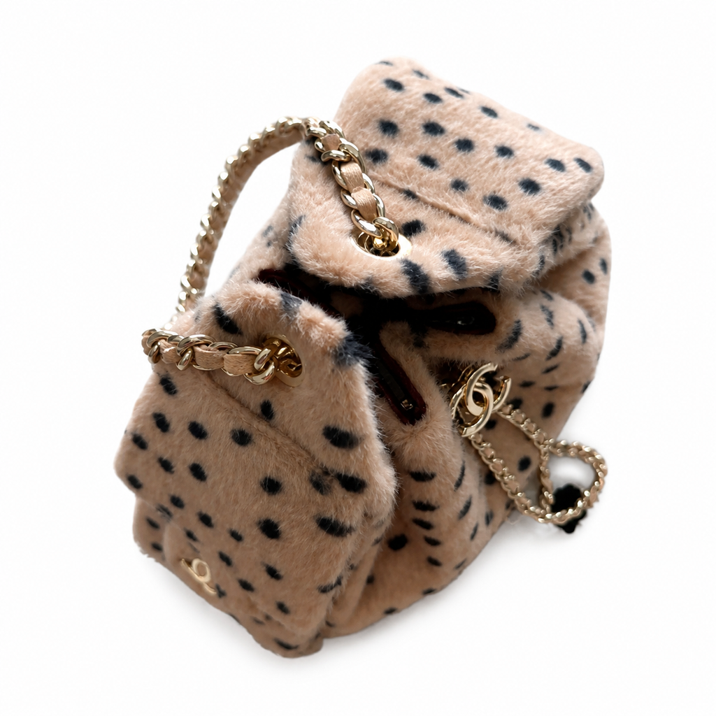 Chanel Quilted Leather Curved Edge Chain Crossbody