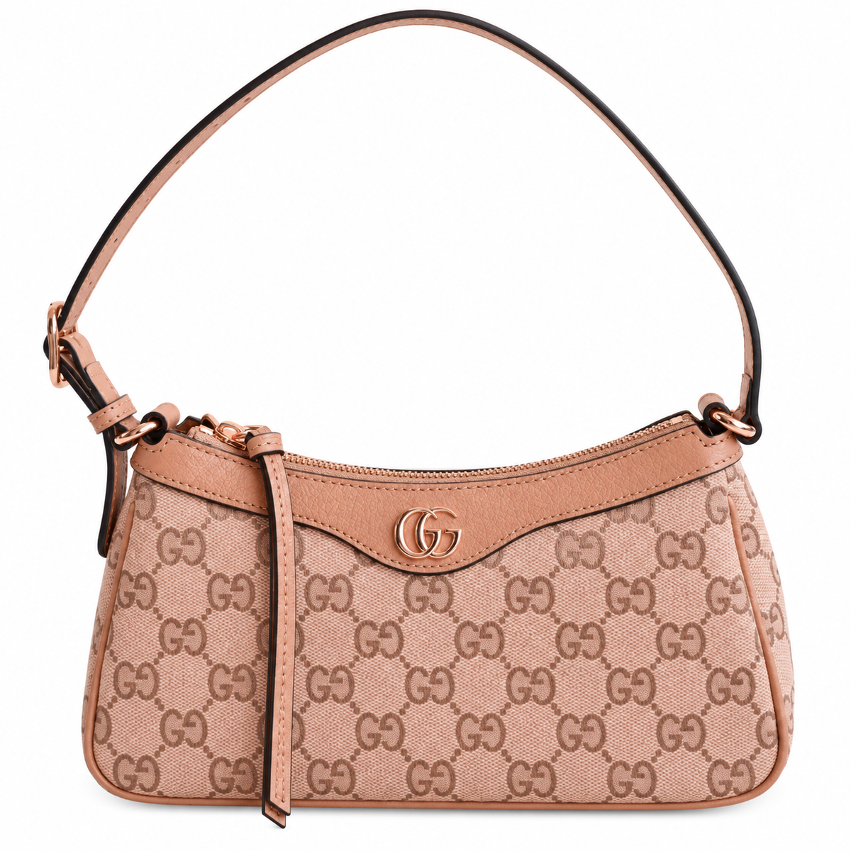 Gucci Ophidia GG Supreme Small Handbag Pink
