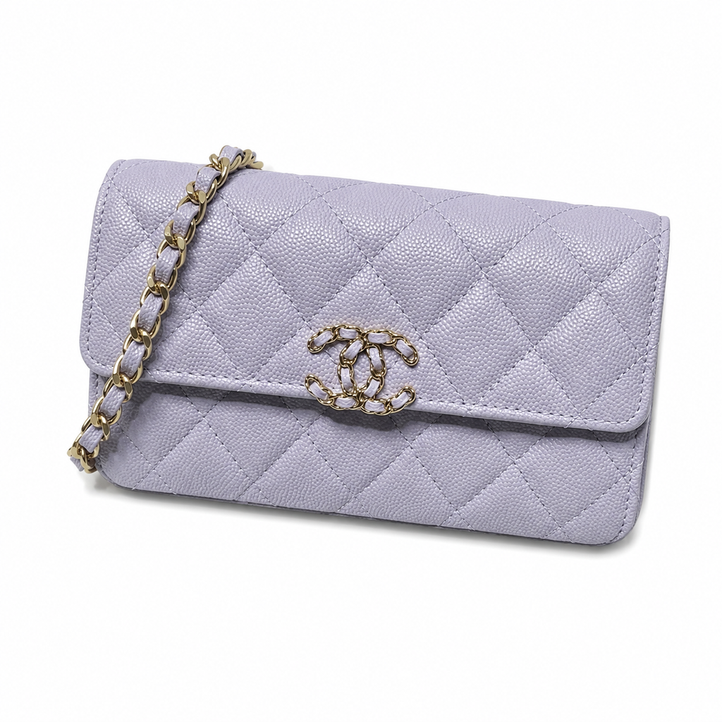 Chanel Quilted Leather Sculpted Flap Crossbody Bag