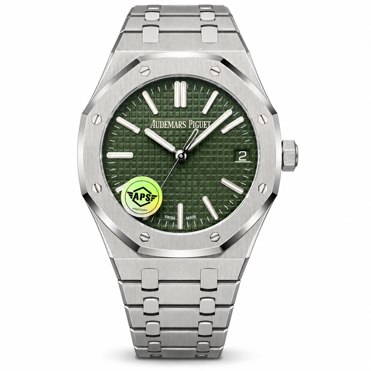 Audemars Piguet Royal Oak 41mm Stainless Steel Green Dial