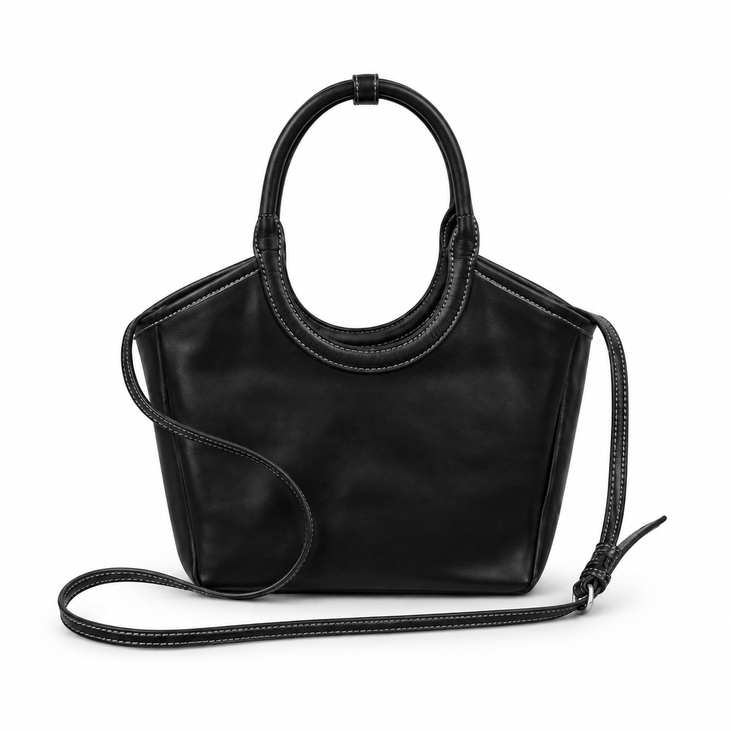 Miu Miu Top Handle Leather Bag 22cm