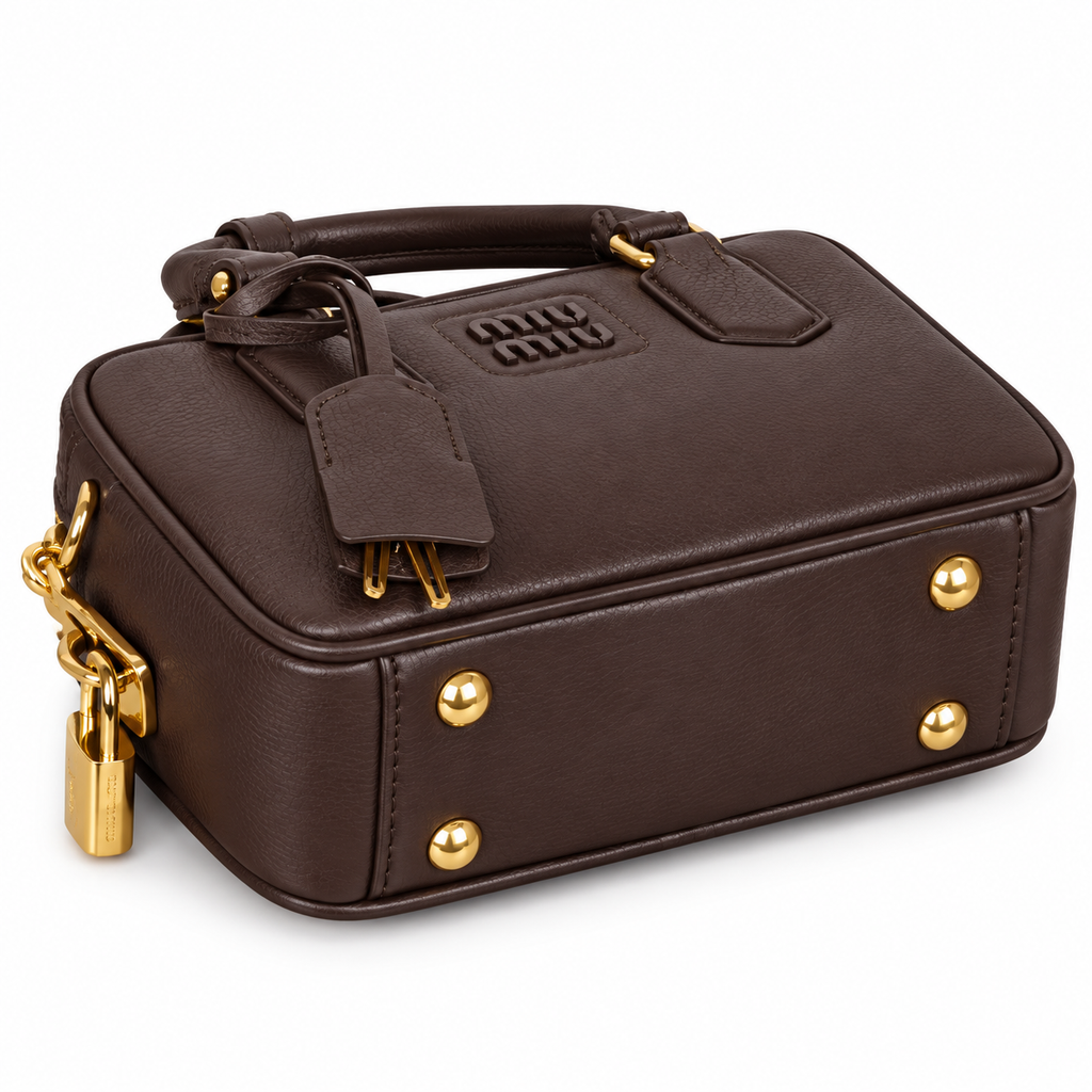 Miu Miu Matelassé Leather Sculptural Crossbody Bag