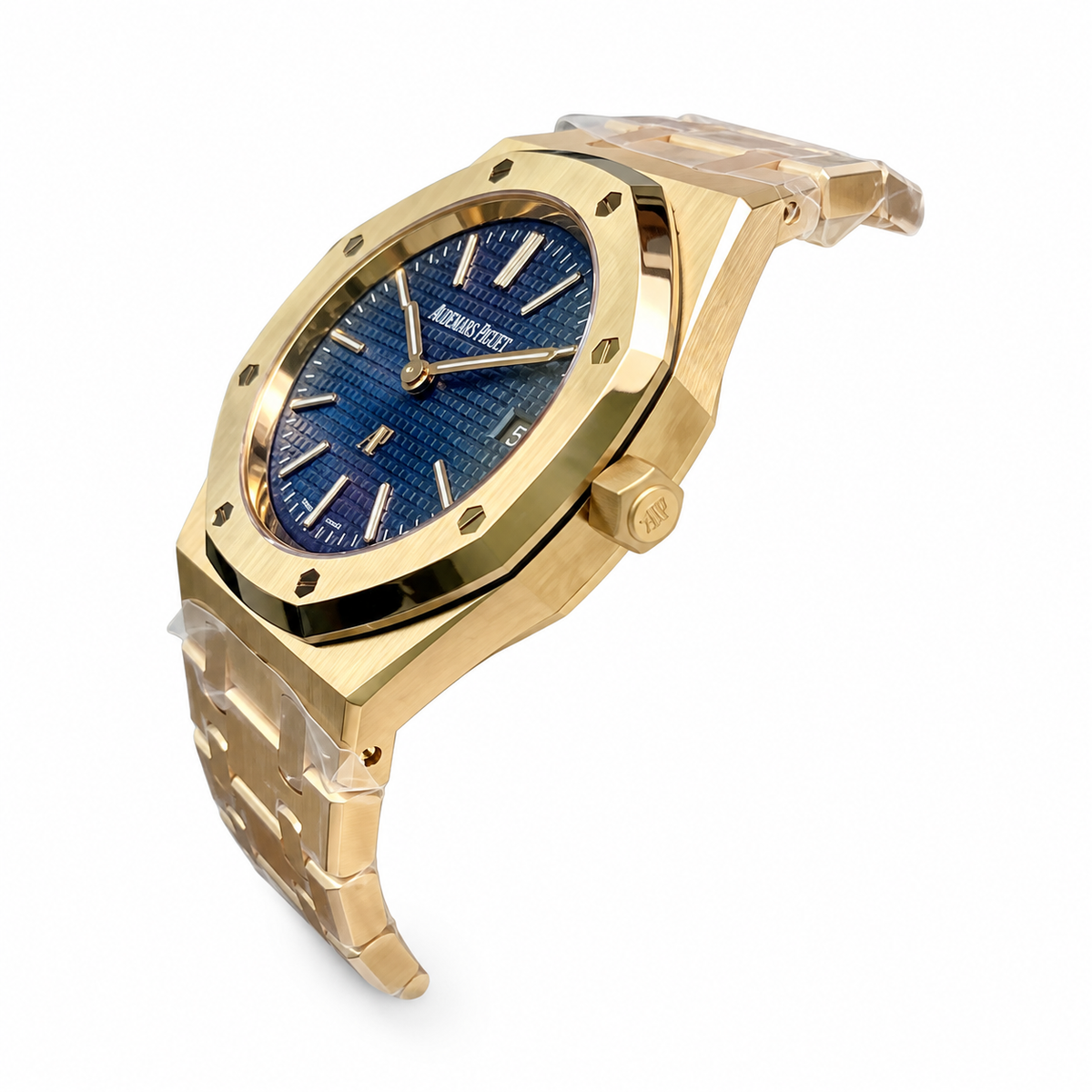 Audemars Piguet Royal Oak Blue Dial 18k Rose Gold Automatic 39mm