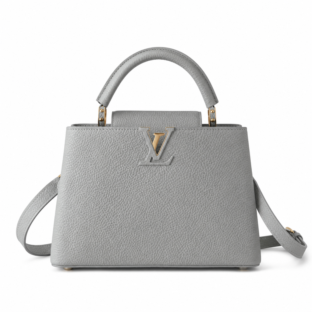 Louis Vuitton Gray Top Handle Bag