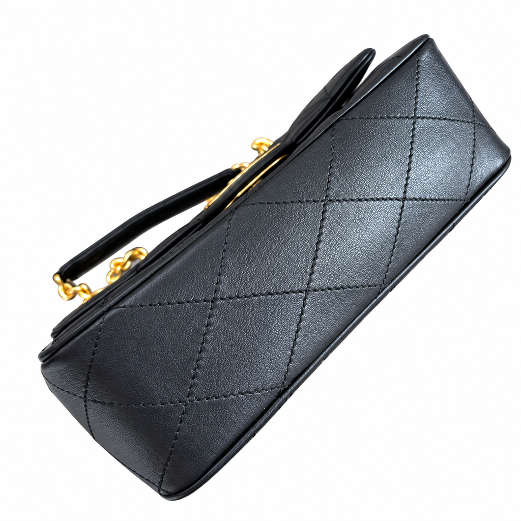 Burberry Midnight Poise Quilted Chain Bag