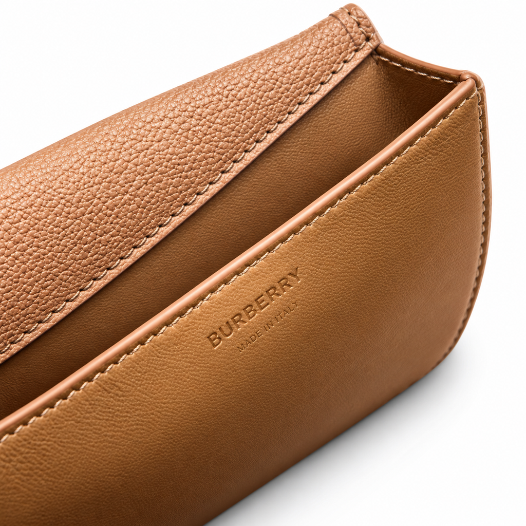 Burberry Heritage Stripe Tan Crossbody Bag