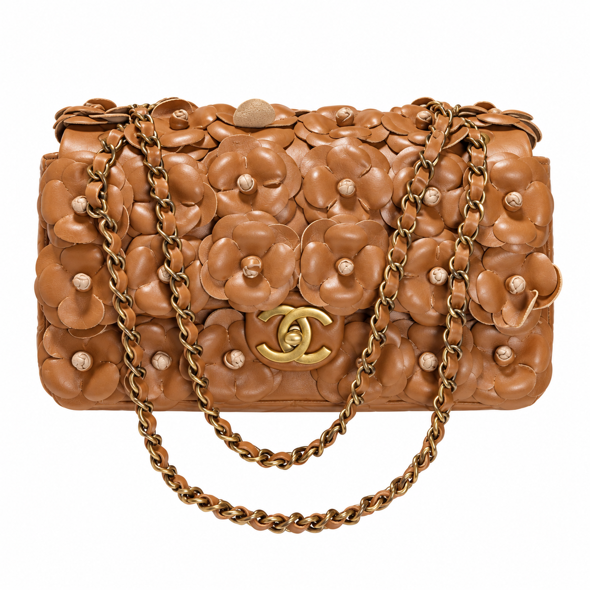 Chanel Camellia Flap Bag