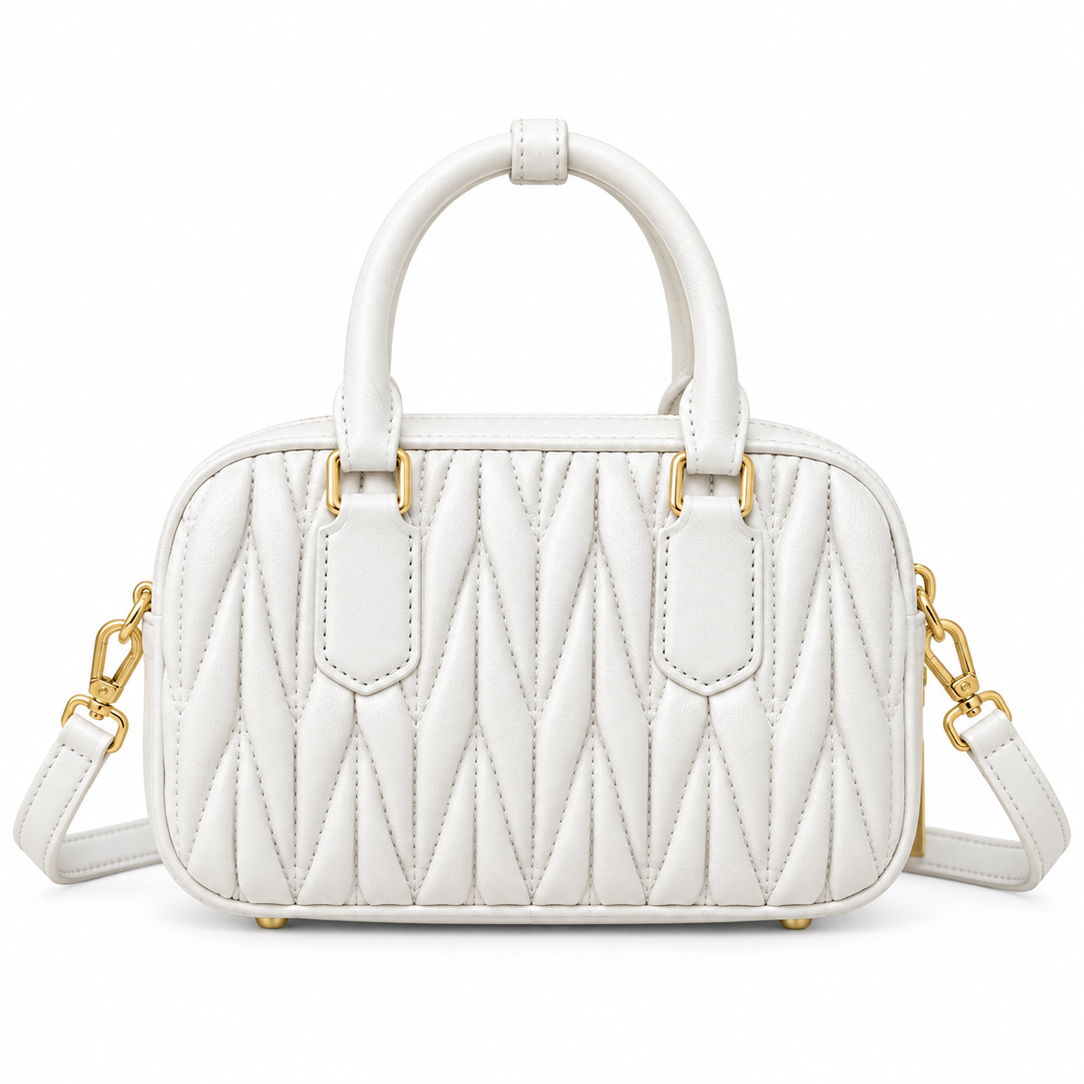 Miu Miu Small Leather Crossbody Bag 19cm