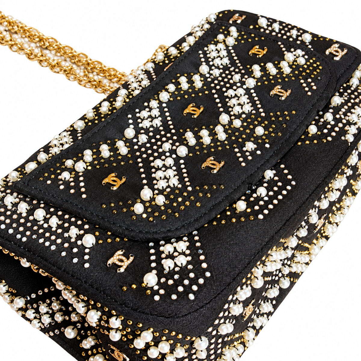 Chanel Quilted Flap Shoulder Bag 20cm