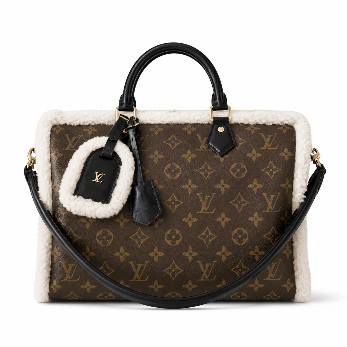Louis Vuitton Monogram Tall Crossbody Bag in Heritage Canvas